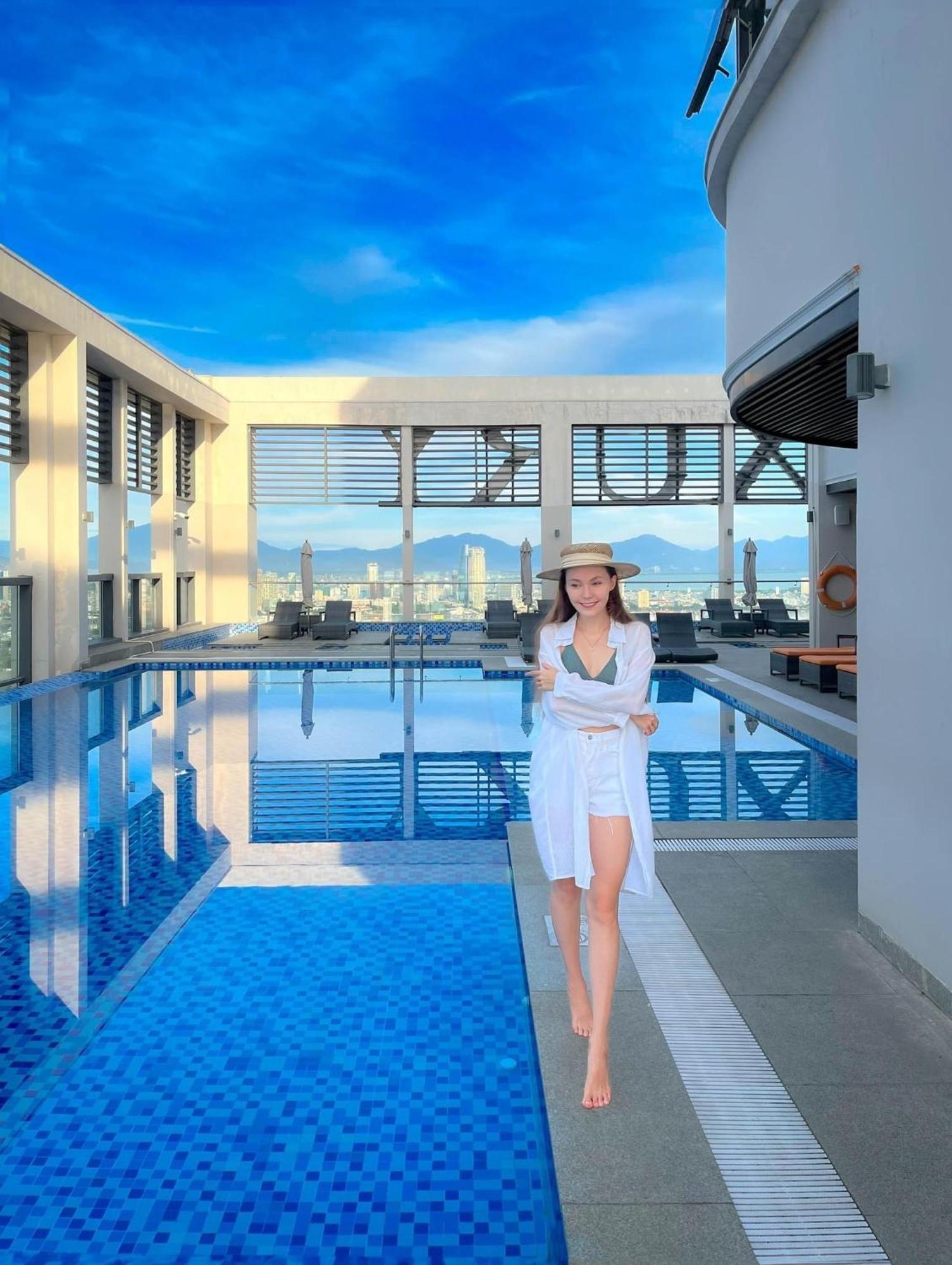 Luxury Apartment - Rooftop Swimming Pool - Beach Front - Hinata Apartment Đà Nẵng Exterior foto